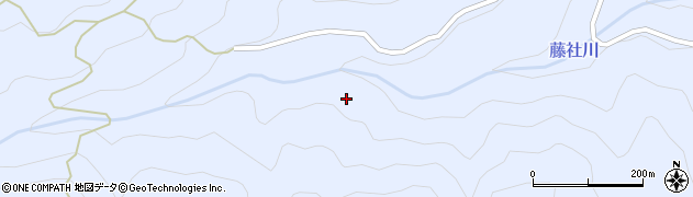 藤社川周辺の地図
