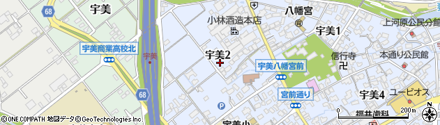 オークショントレード　福岡周辺の地図