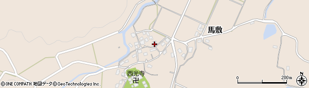 福岡県飯塚市馬敷418周辺の地図