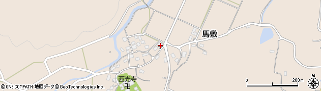 福岡県飯塚市馬敷175周辺の地図