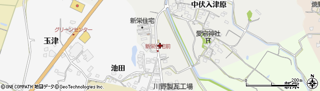 大分県豊後高田市新栄79周辺の地図