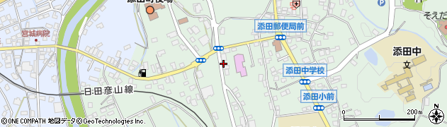 福岡県田川郡添田町添田2121周辺の地図