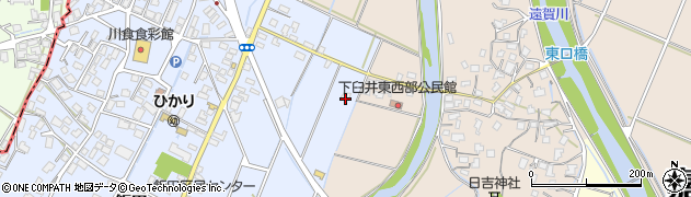 福岡県嘉麻市飯田109周辺の地図