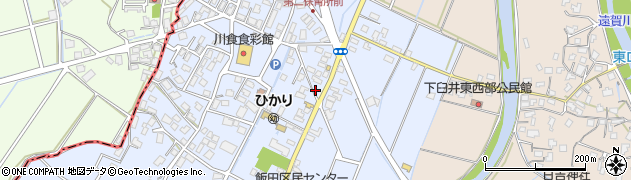 福岡県嘉麻市飯田316周辺の地図