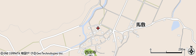 福岡県飯塚市馬敷249周辺の地図