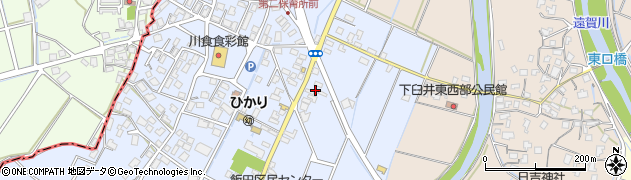福岡県嘉麻市飯田133周辺の地図