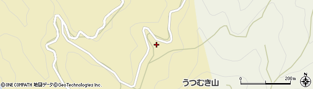 愛媛県喜多郡内子町大瀬東220周辺の地図