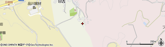 福岡県嘉麻市日吉周辺の地図