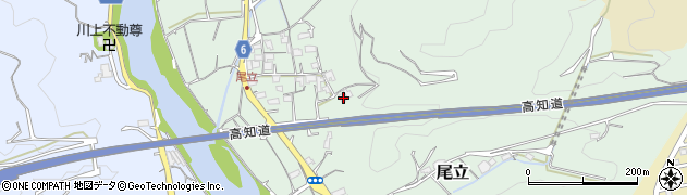 高知県高知市尾立142周辺の地図