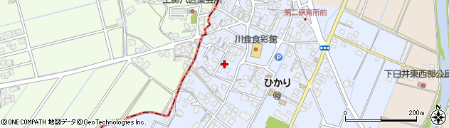 福岡県嘉麻市飯田361周辺の地図