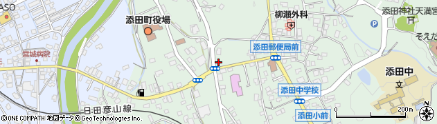 福岡県田川郡添田町添田2001周辺の地図