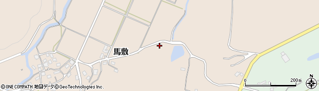 福岡県飯塚市馬敷4周辺の地図
