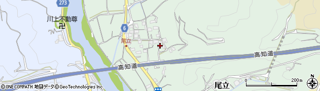 高知県高知市尾立138周辺の地図