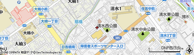 早川ゴム株式会社　福岡営業所周辺の地図