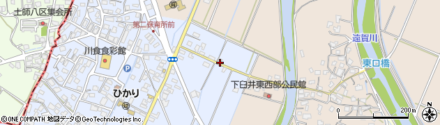 福岡県嘉麻市飯田112周辺の地図