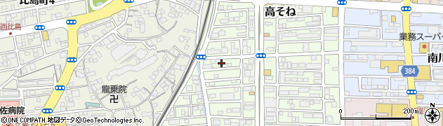 高知県高知市高そね3周辺の地図
