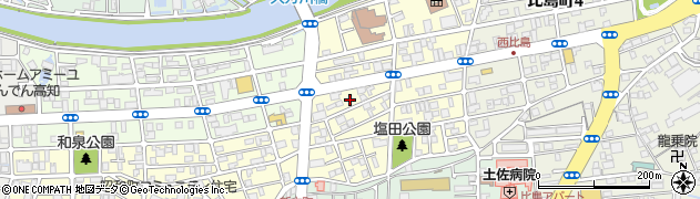 高知県高知市塩田町12周辺の地図