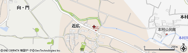 大分県豊後高田市近広1562周辺の地図