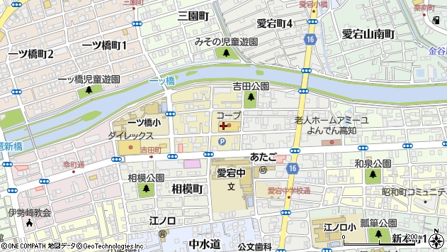 〒780-0048 高知県高知市吉田町の地図