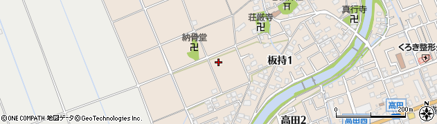 福岡県糸島市板持周辺の地図