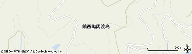 佐賀県唐津市鎮西町馬渡島周辺の地図