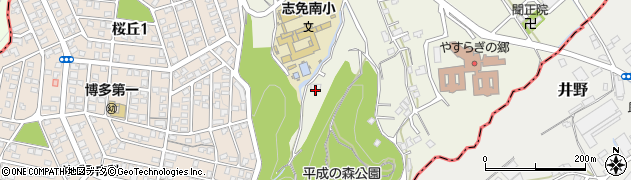 福岡県糟屋郡志免町吉原659周辺の地図