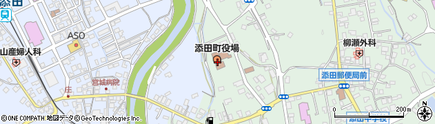 福岡県田川郡添田町添田2151周辺の地図