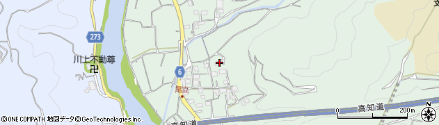 高知県高知市尾立163周辺の地図