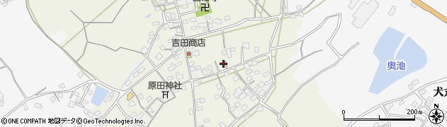 大分県中津市北原777周辺の地図
