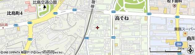 高知県高知市高そね7周辺の地図