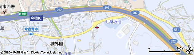 福岡県福岡市西区今宿青木1019周辺の地図