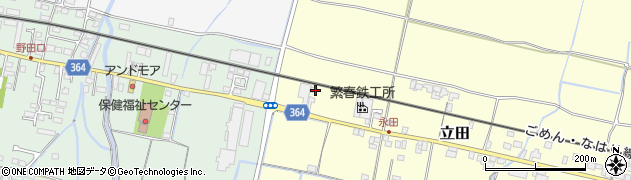 高知県南国市立田703周辺の地図