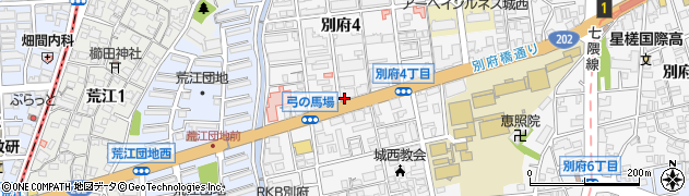 福岡ねこの病院周辺の地図
