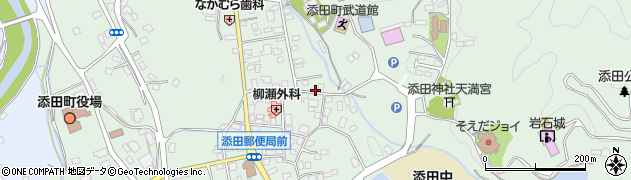 福岡県田川郡添田町添田1676-1周辺の地図