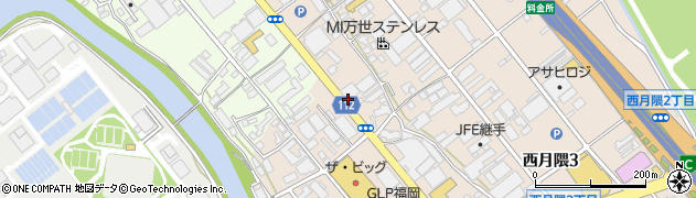 有限会社春吉タクシー　自動車運行管理事業部周辺の地図