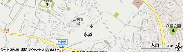 大分県中津市永添1090周辺の地図