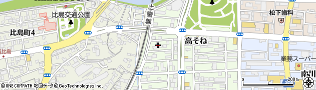 高知県高知市高そね8周辺の地図