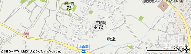 大分県中津市永添1072周辺の地図