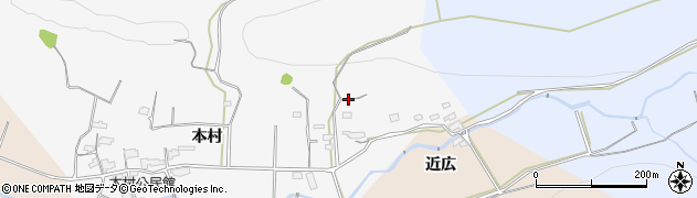 大分県豊後高田市本村周辺の地図