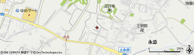 大分県中津市永添1233周辺の地図