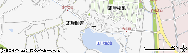 福岡県糸島市志摩師吉307周辺の地図