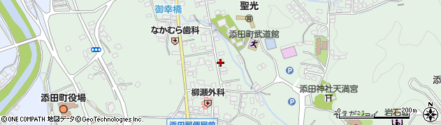 福岡県田川郡添田町添田1691周辺の地図