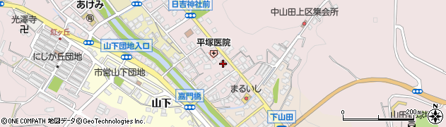 下山田郵便局 ＡＴＭ周辺の地図