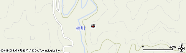 和歌山県古座川町（東牟婁郡）楠周辺の地図