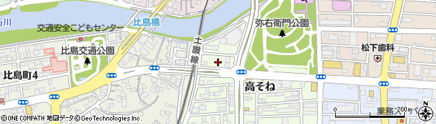 高知県高知市高そね10周辺の地図