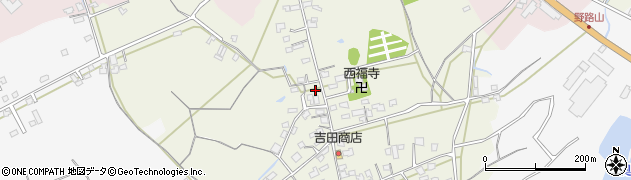 大分県中津市北原581周辺の地図