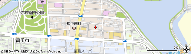 高知県高知市北川添21周辺の地図