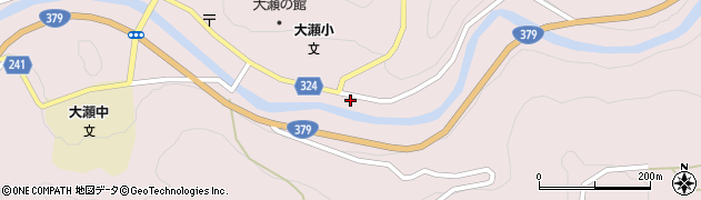 愛媛県喜多郡内子町大瀬中央315周辺の地図