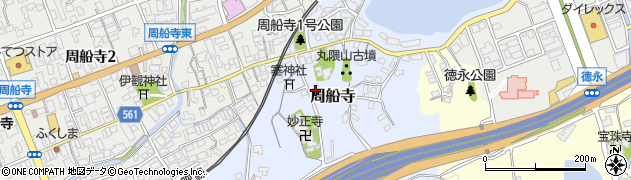 福岡県福岡市西区周船寺267周辺の地図