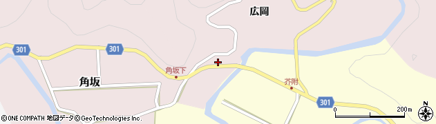 徳島県海部郡海陽町広岡坂本16周辺の地図